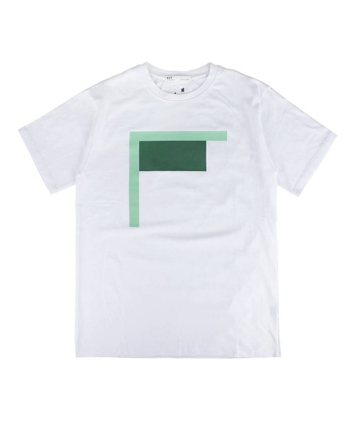 KIT margin T-Shirt 002_WHITE
