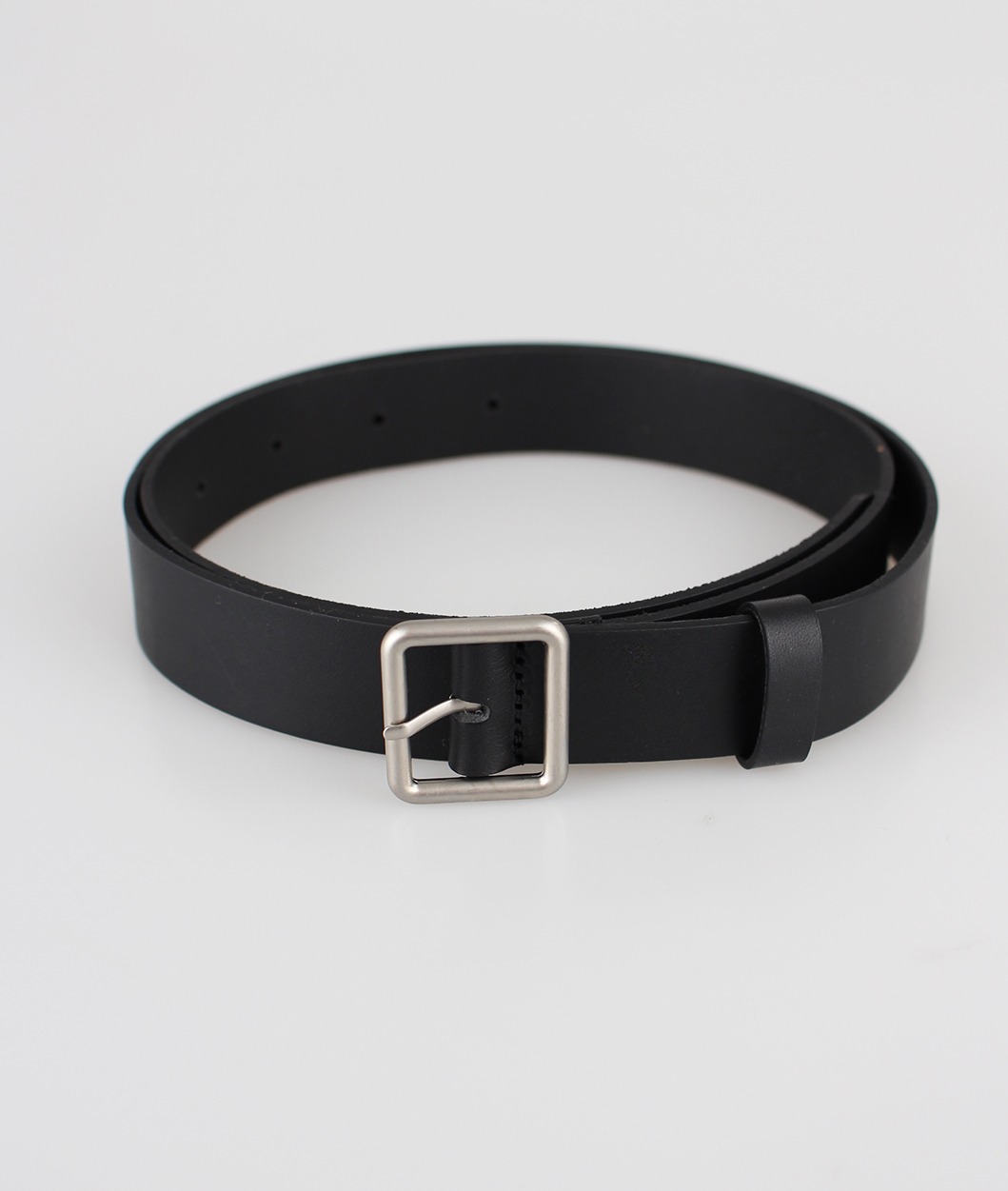 minimal classic leather belt