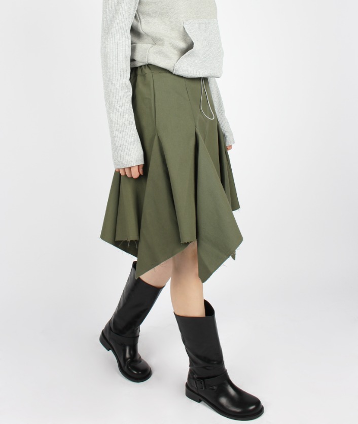 [HQ] yoom flare vintage skirt (2colors)